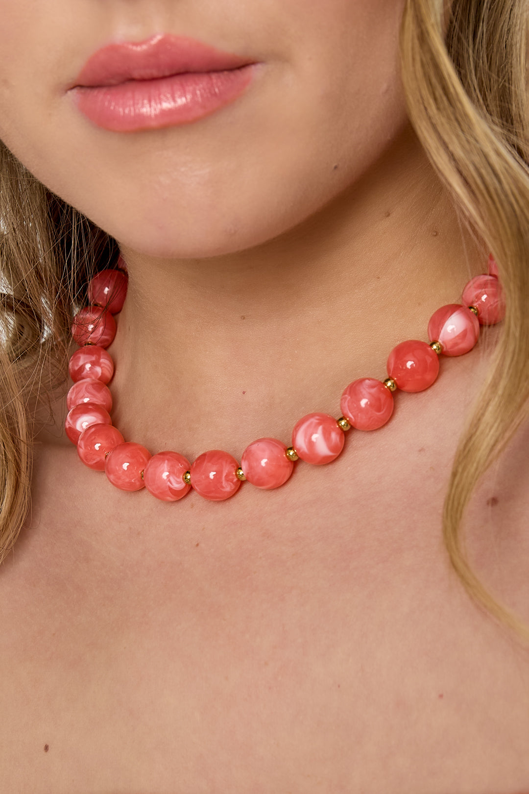 Acryl kralenkettingen Kralen Casual Dagelijks Eenvoudig Serie Dames sieraden-13.5mm