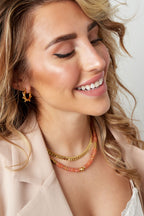 Ketting muntjes - Zilver Stainless Steel