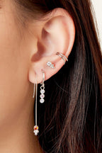 Earcuff Spiral Gold Goud kleur Stainless Steel