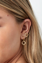 lucky diamond oorbellen