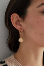oorbellen rose glow