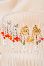 love rain earrings