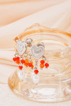 love rain earrings