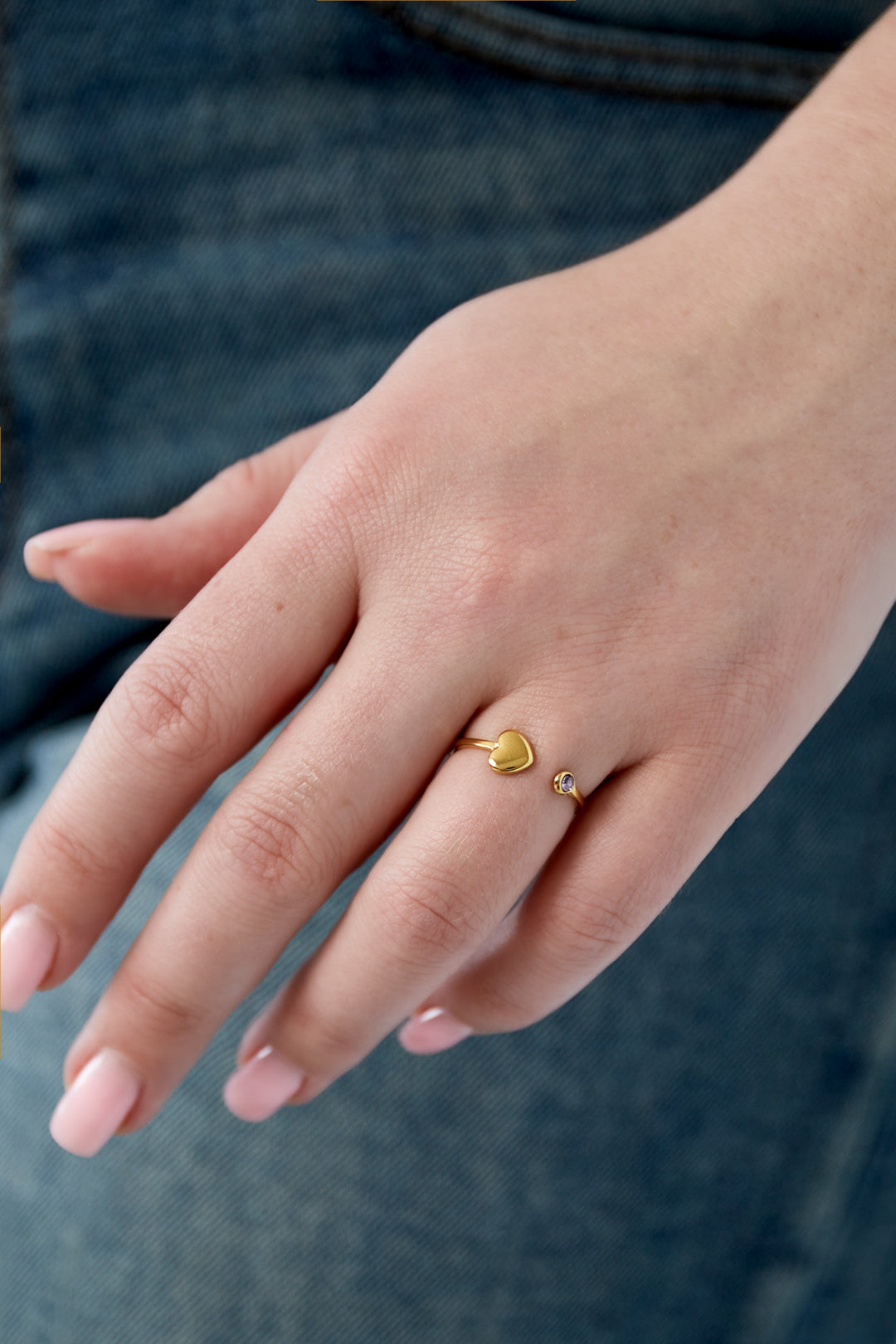 Geboortesteen ring