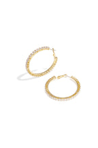 Koperen creolen geometrische elegante kerst luxe serie dames sieraden