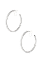 Klassieke hoop clip oorbellen