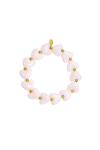 Elastieken hartjes kralenarmband
