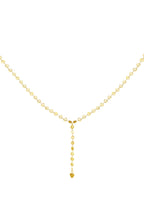 Roestvrijstalen Y-ketting ketting Goud kleur Stainless Steel