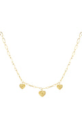 ketting drie hartjes coins