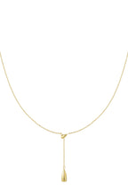 ketting met druppel bedel