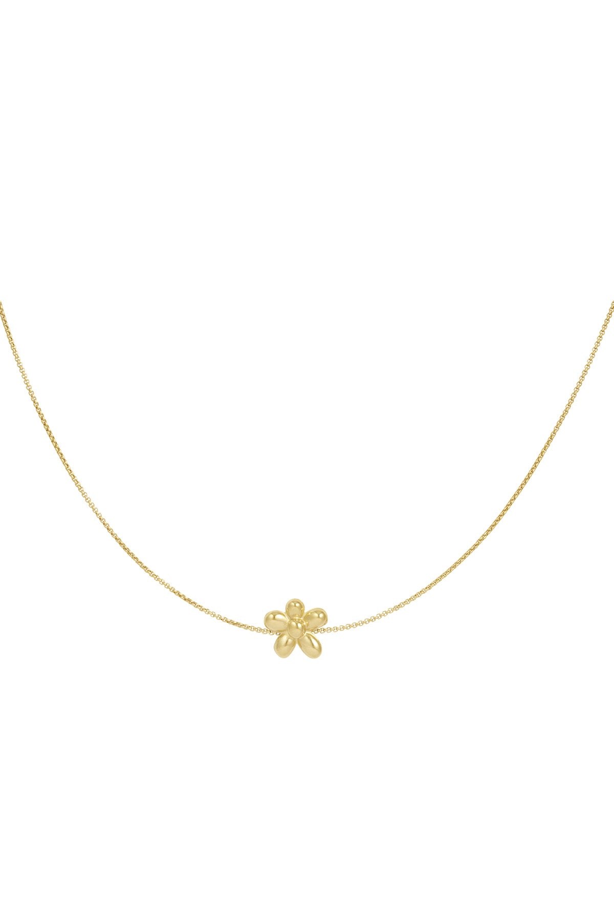 ketting puffy flower