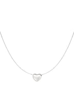 soft heart ketting