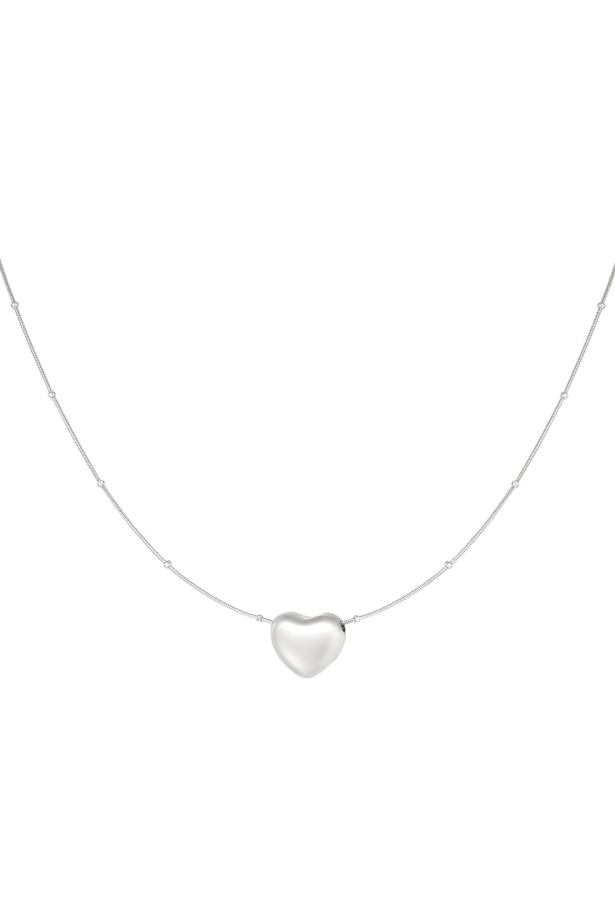 soft heart ketting