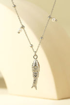 Basis ketting met vis - Zilverkleur