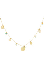 color pop coins ketting