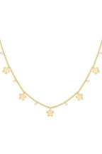 gleaming flower ketting