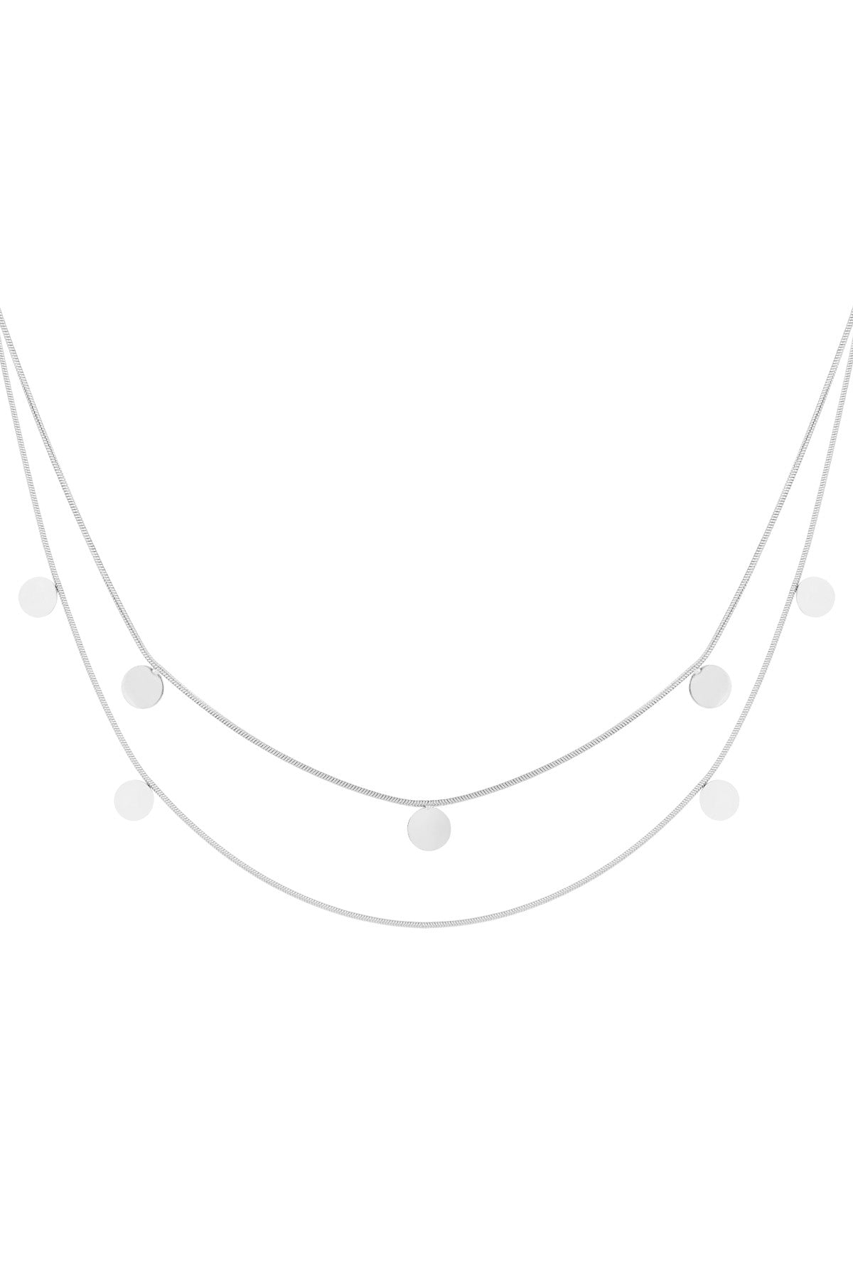 Dubbele ketting munten
