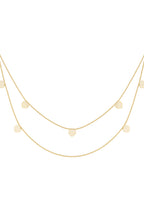 dubbele hart ketting