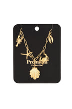 Beachy ketting - zilverkleur