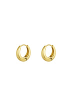 kleine basic hoop oorbellen