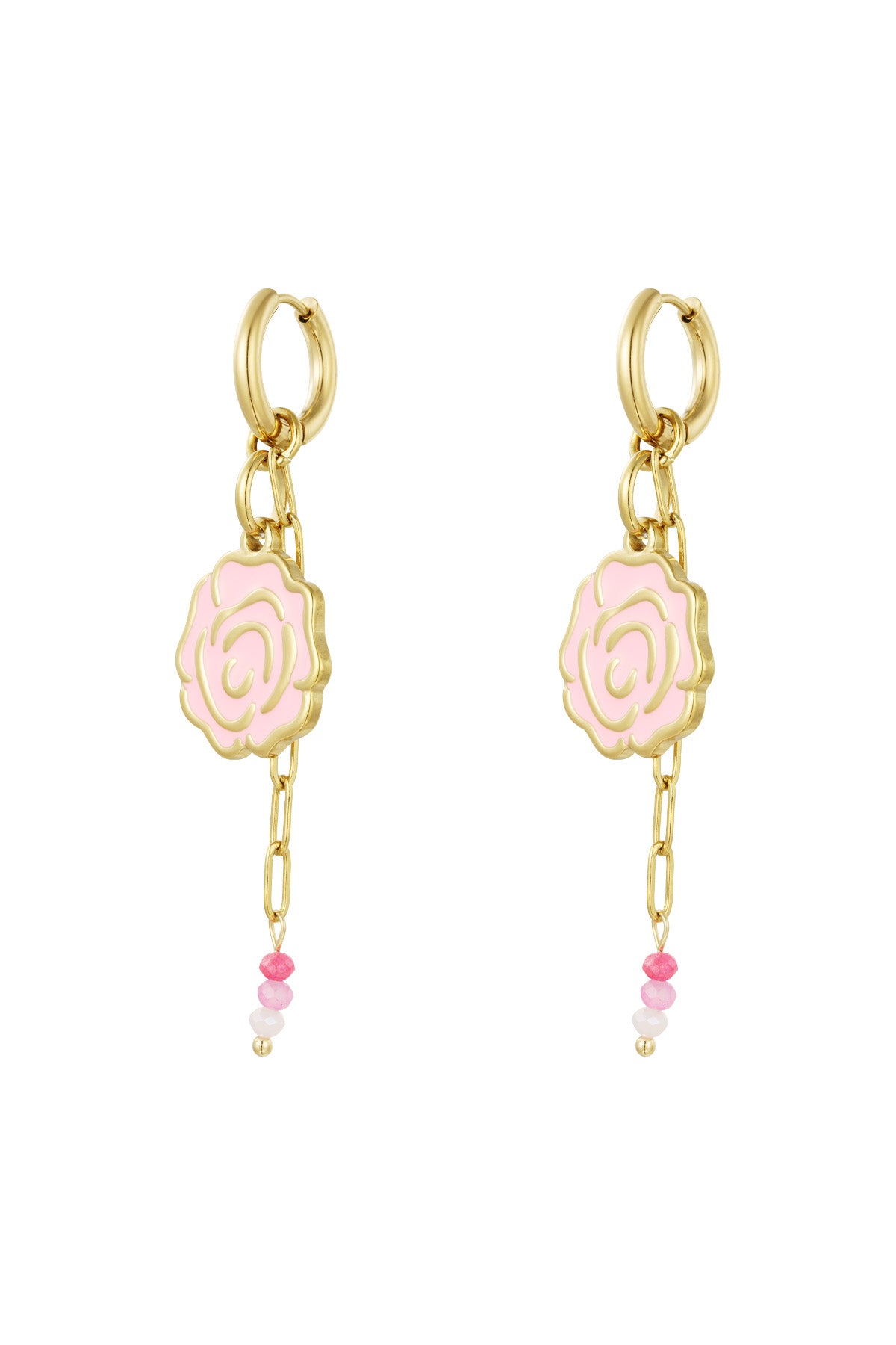 Oorbellen sweetheart rose