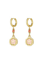 oorbellen rose glow