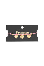 Cozy hearts armband