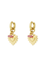 oorbellen bold heart