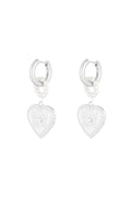 charming heart oorbellen