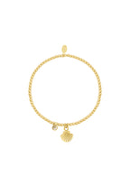 simpele armband sparkly shell