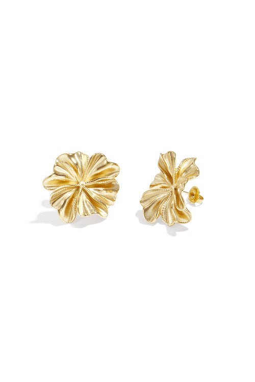 Oorbellen met bloemmotief, casual, dagelijks, eenvoudig, serie, damessieraden