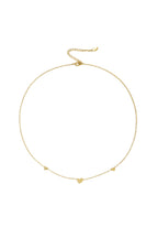 klasssieke ketting met hartjes