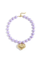 Kralenketting met hangend hart