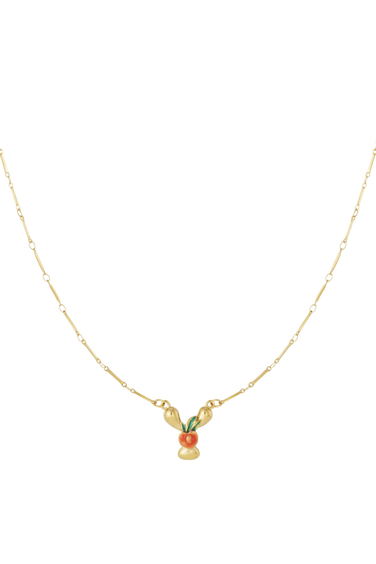 Happy Initials ketting met bedels
