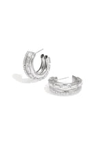IJzeren hoepeloorbellen cirkel Elegante kerst Luxe serie Dames sieraden