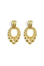 Statement oorbellen schelpmotief