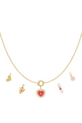 DIY-ketting van de zon van het hart