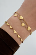 Multi heart armband