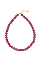 Ketting met medium kralen-10mm