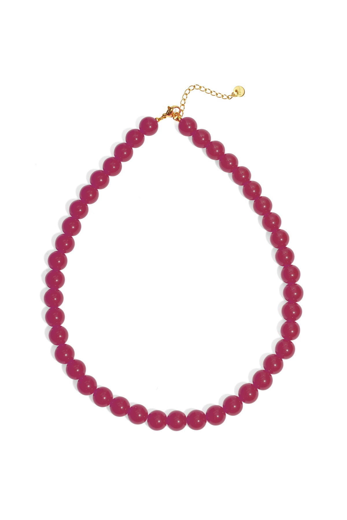 Ketting met medium kralen-10mm