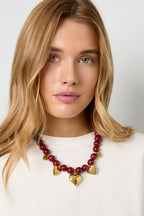 Acryl kralen kettingen Hart Casual Dagelijks Etnische serie Dames sieraden