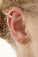 Neus- en oor cuff sparkly