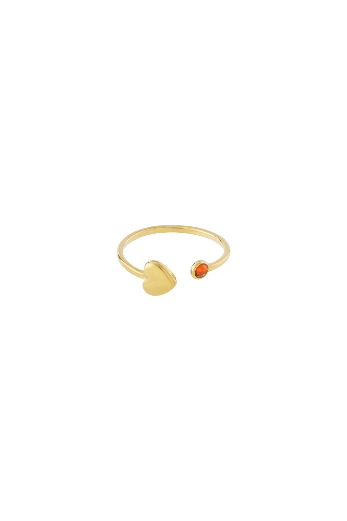 Geboortesteen ring