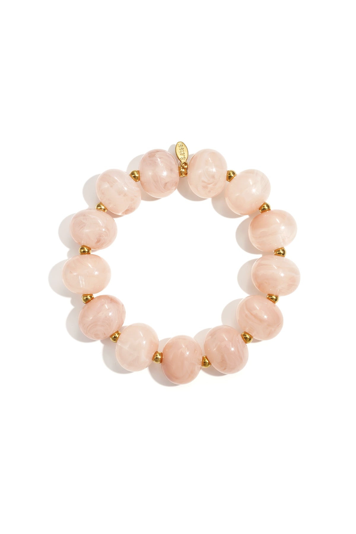 Eenvoudige elastieken kralenarmband, damessieraden