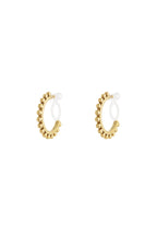 Oorbellen met opvallende ringclip