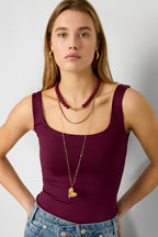 Ketting met kralen en frontsluiting-12mm
