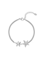 Dubbele ster armband