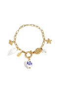 Armbanden met bedel van roestvrij staal, zeester, casual, dagelijks, eenvoudig, serie, damessieraden