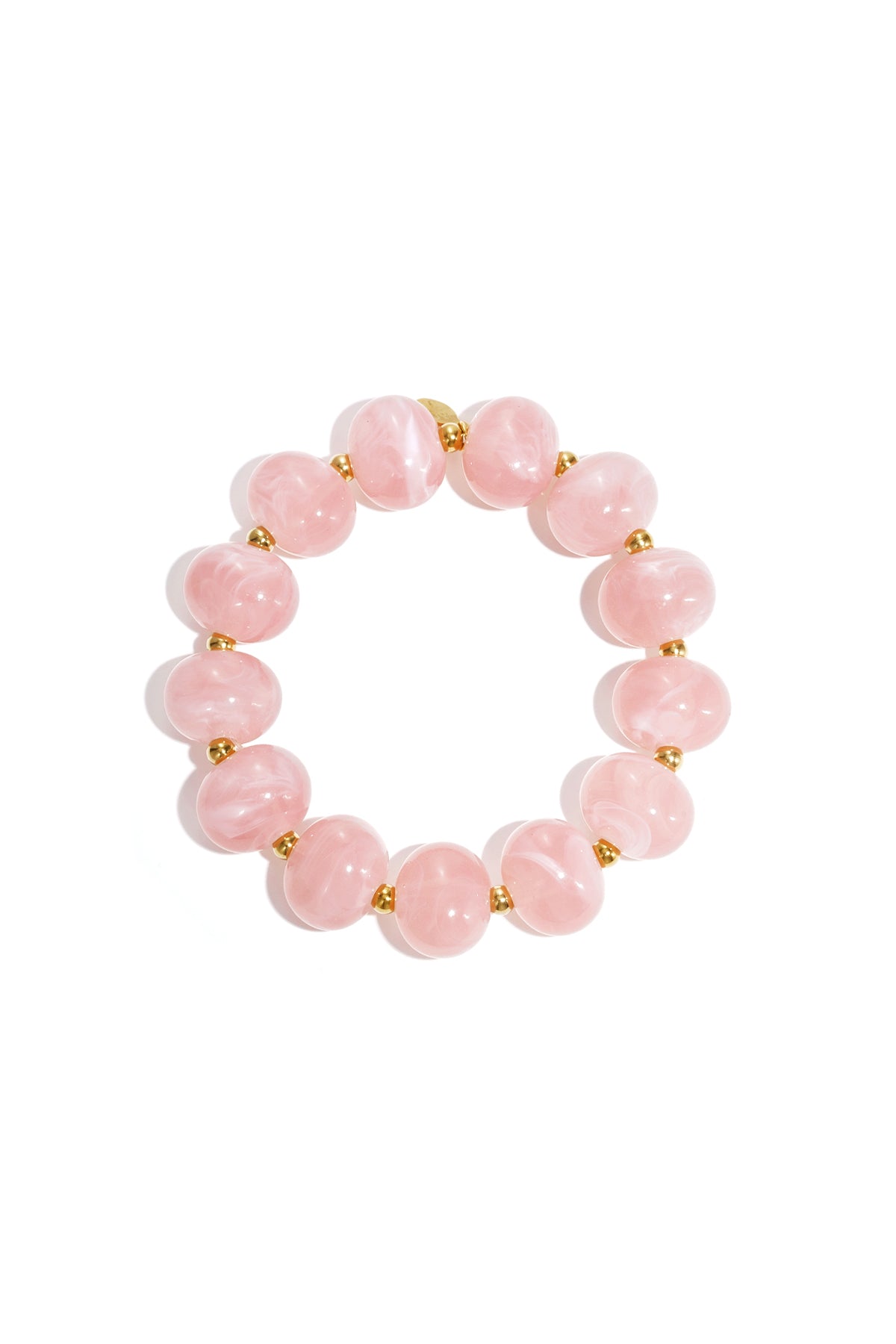 Eenvoudige elastieken kralenarmband, damessieraden