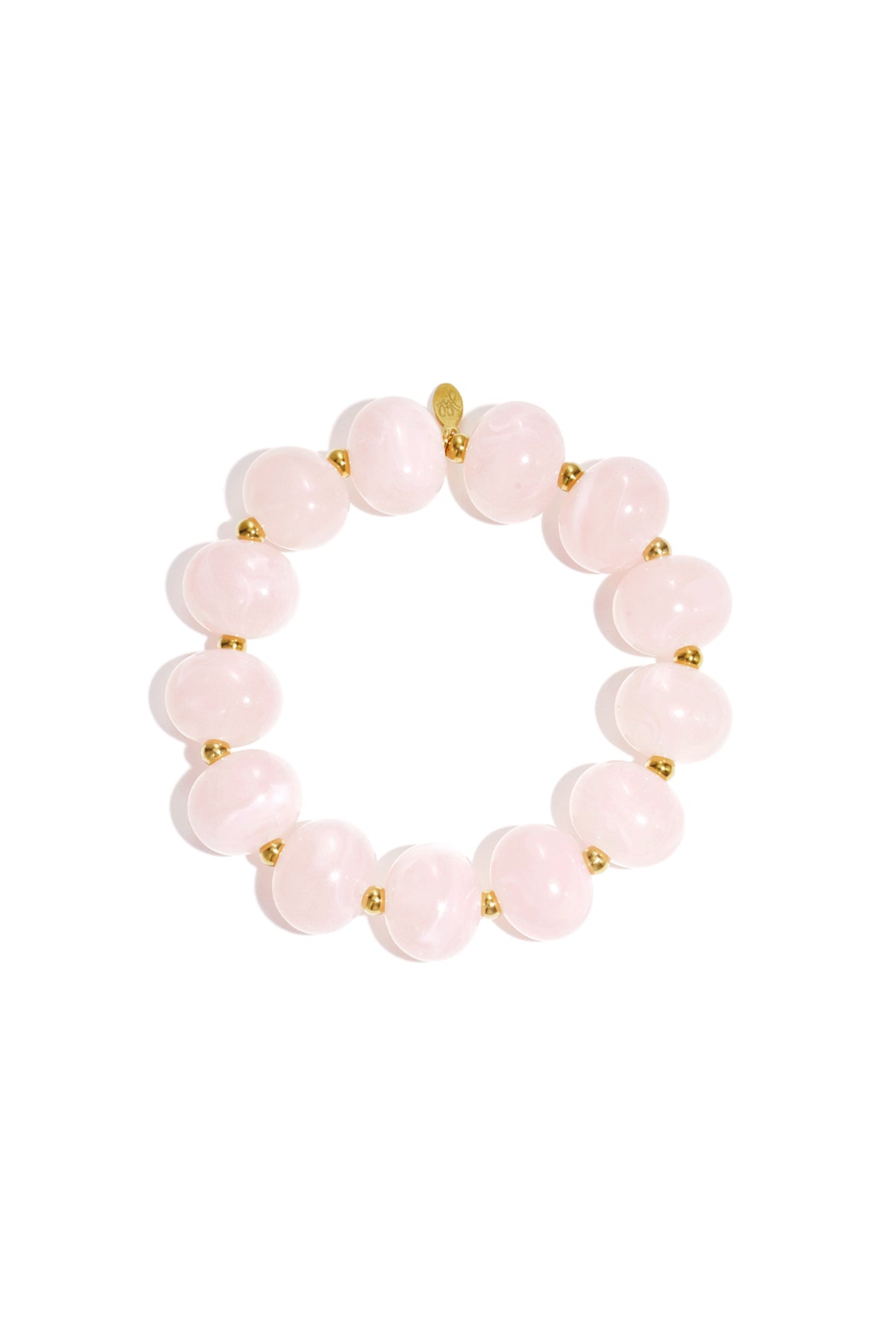 Eenvoudige elastieken kralenarmband, damessieraden